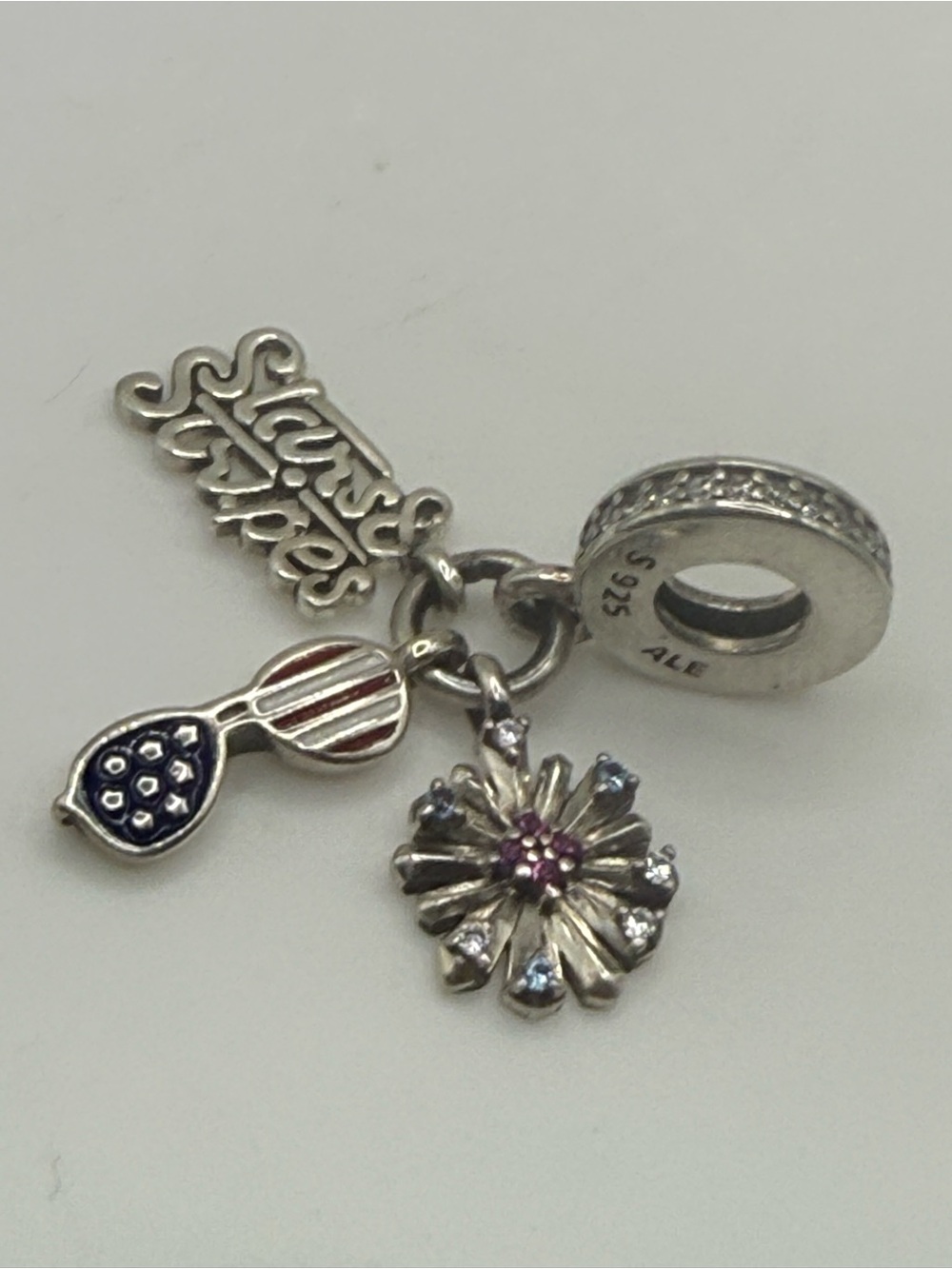 Pandora CHOICE of Patriotic Charms! Choose ONE, TWO or ALL THREE!